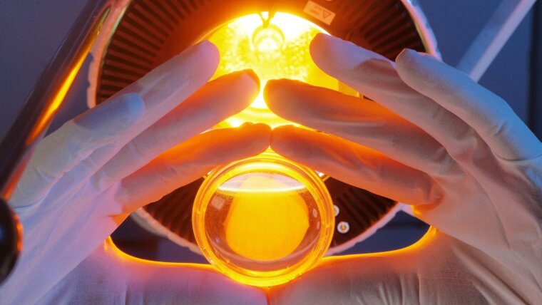 Zellbestrahlung im Labor