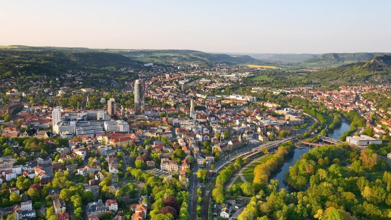 Blick auf Jena