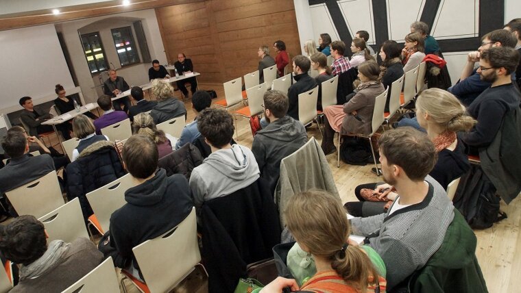Event in Auditorium of House "Zur Rosen"