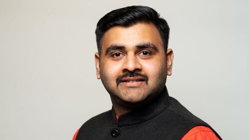 Portrait von Prafullakumar Joshi