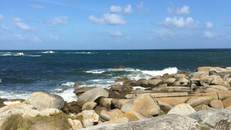 Die Atlantikküste in der Bretagne