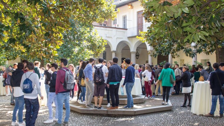 Students in Pavia