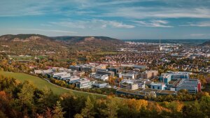 Blick auf den Beutenberg Campus