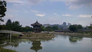 Gyeongbokgung Palace-ältester Palast der Joseon Dynasty in Seoul