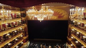 Der große Saal des Bolshoi Theaters