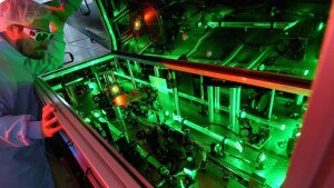 Forschung Laser grün