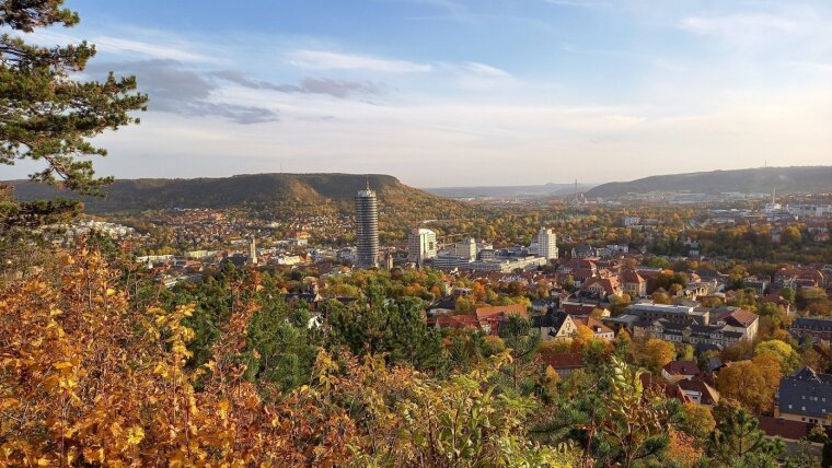 Jena im Herbst