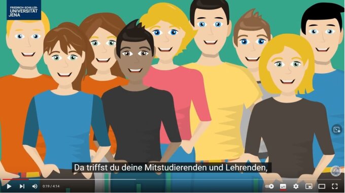 Platzhalterbild — Youtube video Studienstart international
