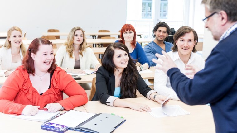 Students in a seminar
