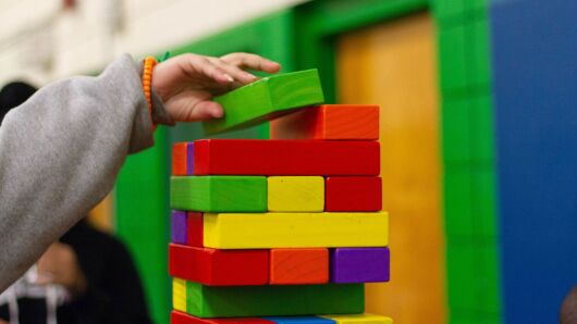 A child playing