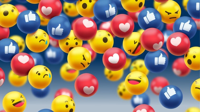 Emojis that express different emotions.