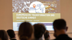 Besucher veSymposium „Europäische Transformation und Deutsche Einheit: Gesellschaften – Erfahrungen – Deutungen“.