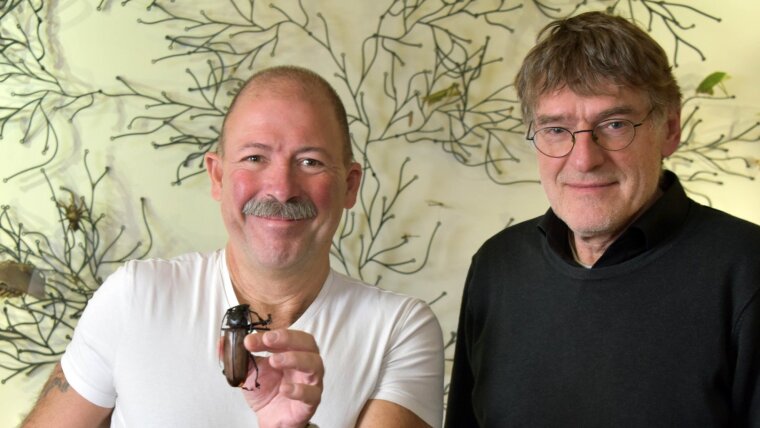 Rolf Beutel (l.) und Hans Pohl.