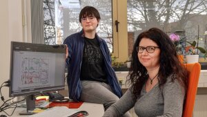 Silvana Botti and Jens Renè Suckert, whose research was awarded Breakthrough of the Year 2020.