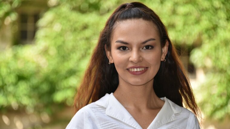 Die DAAD-Preisträgerin 2021 Gabriela Miranda Miranda