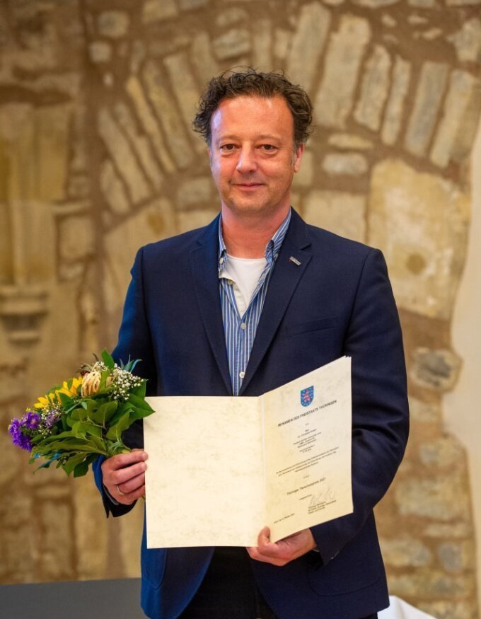 Biochemiker Dr. Christian Kosan ist einer der Preisträger der Kategorie "Alternativmethoden zu Tierversuchen"