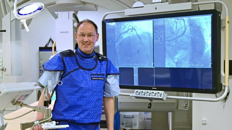 Prof. Dr. Sven Möbius-Winkler übernimmt die Professur für Invasive Kardiale Funktionsdiagnostik.
