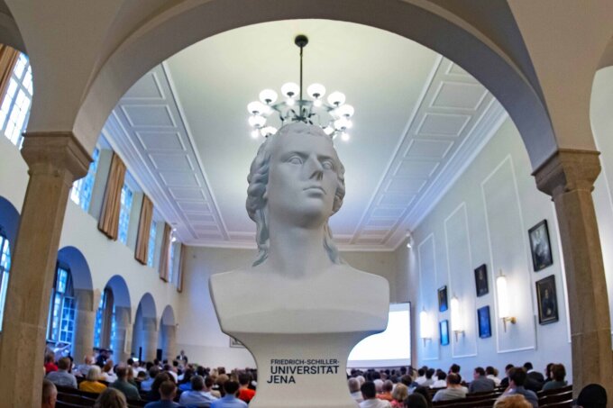 Beim Schillertag wird der Antrittsvorlesung des Namenspatrons der Universität Jena gedacht.
