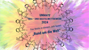 Flyer Malwettbewerb 2024 - Thema: "Rund um die Welt"