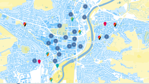 Nachhaltige Wandelkarte Jena