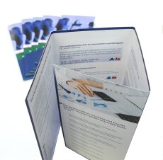 Wickelfalz mit 8 Seiten