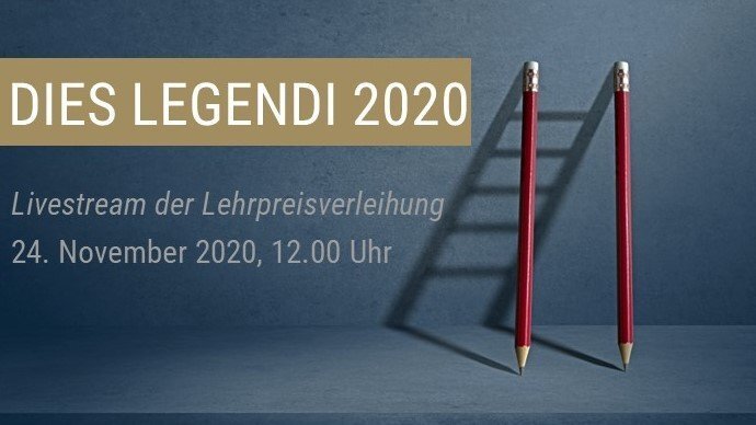 Livestreamankündigung DIES LEGENDI 2020