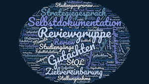 Wortwolke zum Studiengangreview