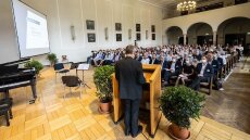Begrüßung durch den Präsidenten Walter Rosenthal