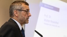 Begrüßung durch den Präsidenten Walter Rosenthal