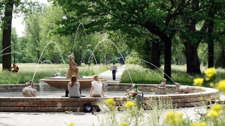 Springbrunnen in Jena