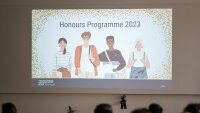 Ankunft der Honours-Studierenden