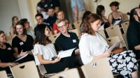 Ankunft der Honours-Studierenden